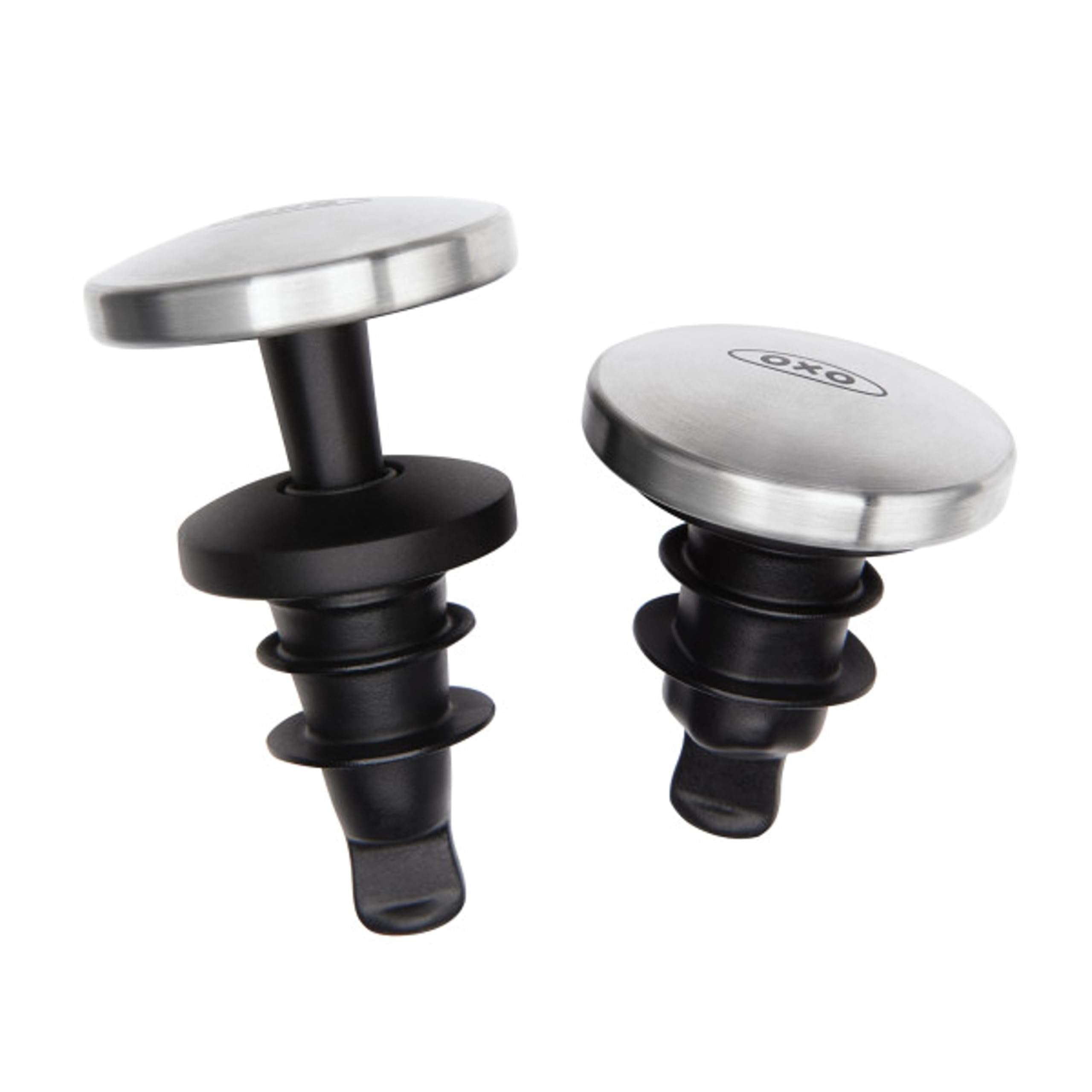 Steel Expanding Wine Stoppers, 2 Count by OXO